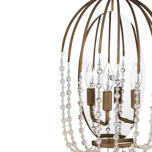Varaluz Voliere 2 Light Sconce Havana Gold Model: 343W02HG
