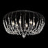 Varaluz Voliere 6 Light Semi Flush Matte Black Model: 343S06MB