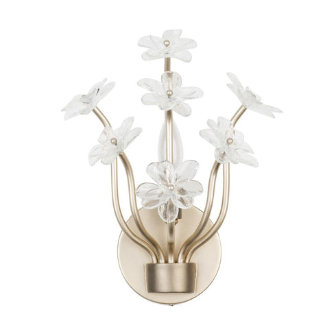 Varaluz Wildflower 1 Light Sconce Gold Dus Artifact Model: 378W01GDAR