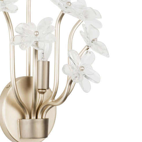 Varaluz Wildflower 1 Light Sconce Gold Dus Artifact Model: 378W01GDAR