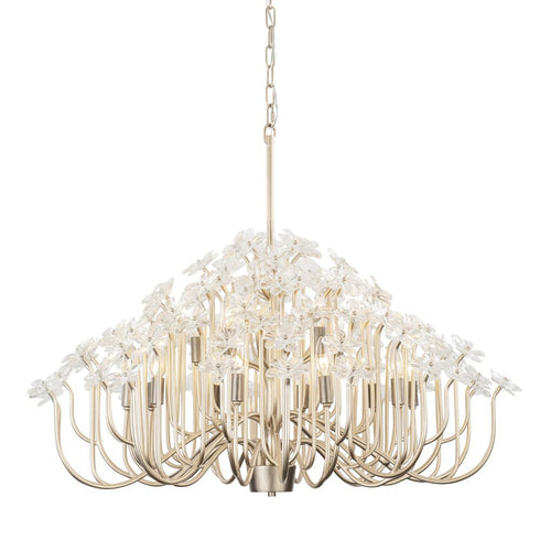 Varaluz Wildflower 15 Light Chandelier Gold Dus Model: 378C15GDAR