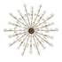 Varaluz Wildflower 15 Light Chandelier Gold Dus Model: 378C15GDAR
