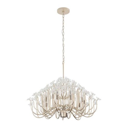 Varaluz Wildflower 15 Light Chandelier Gold Dus Model: 378C15GDAR