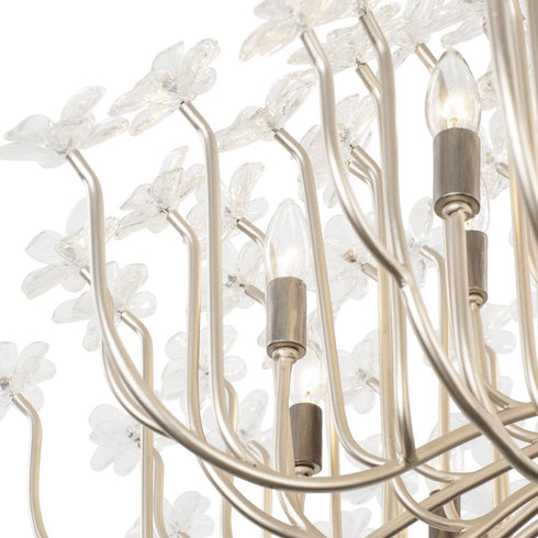 Varaluz Wildflower 15 Light Chandelier Gold Dus Model: 378C15GDAR