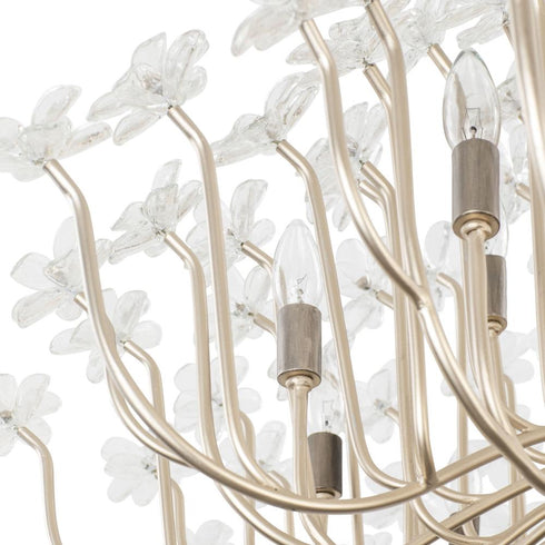 Varaluz Wildflower 15 Light Chandelier Gold Dus Model: 378C15GDAR