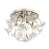 Varaluz Wildflower 4 Light Semi Flush Gold Dus Model: 378S04GDAR