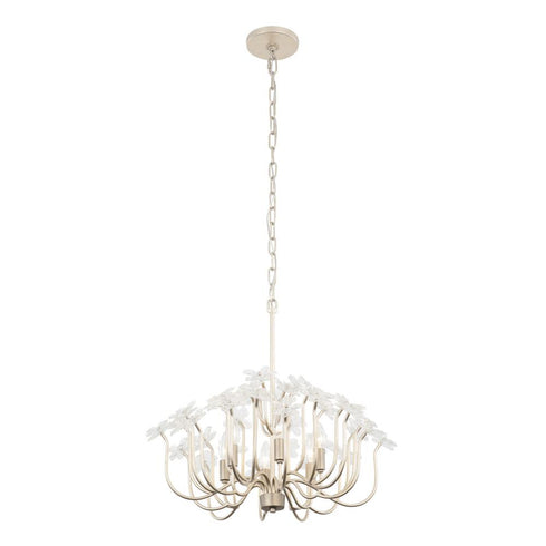 Varaluz Wildflower 6 Light Chandelier Gold Dus Model: 378C06GDAR
