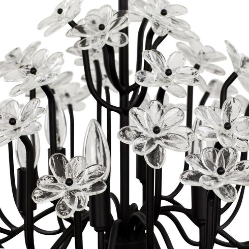 Varaluz Wildflower 6 Light Chandelier Matte Black Model: 378C06MB