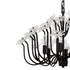 Varaluz Wildflower 6 Light Chandelier Matte Black Model: 378C06MB