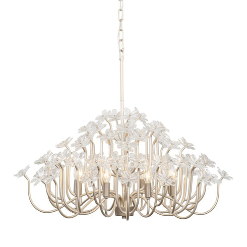 Varaluz Wildflower 8 Light Chandelier Gold Dus Model: 378C08GDAR