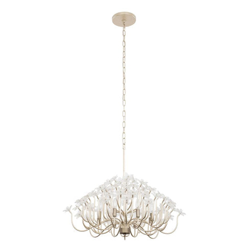 Varaluz Wildflower 8 Light Chandelier Gold Dus Model: 378C08GDAR