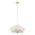 Varaluz Wildflower 8 Light Chandelier Gold Dus Model: 378C08GDAR