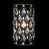 Varaluz Winsor Windsor 1 Light Crystal Sconce Carbo Havana Model: 345W01CBHG
