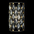 Varaluz Winsor Windsor 1 Light Crystal Sconce Carbo Havana Model: 345W01CBHG