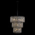 Varaluz Winsor Windsor 13 Light 3 Tier Crystal Chandelier Model: 345C13CBHG