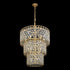 Varaluz Winsor Windsor 13 Light 3 Tier Crystal Chandelier Model: 345C13FGMB