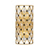 Varaluz Winsor Windsor 2 Light Crystal Sconce French Gol Model: 345W02SFGMB