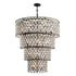 Varaluz Winsor Windsor 21 Light 4 Tier Crystal Chandelier Model: 345C21CBHG