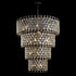 Varaluz Winsor Windsor 21 Light 4 Tier Crystal Chandelier Model: 345C21CBHG