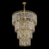 Varaluz Winsor Windsor 21 Light 4 Tier Crystal Chandelier Model: 345C21FGMB