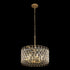 Varaluz Winsor Windsor 6 Light Crystal Pendant French Gol Model: 345P06FGMB