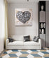 Varaluz Work Of Heart Silver Mixed Media Wall Art Model: 4DWA0114