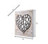 Varaluz Work Of Heart Silver Mixed Media Wall Art Model: 4DWA0114