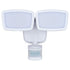 Vaxcel 10.75 in. 2 Light LED Outdoor Motion Sensor Security Flood Light in White 180 Deg. Model: T0698