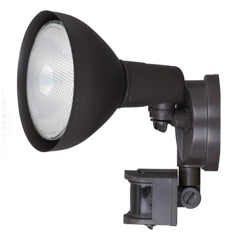 Vaxcel 11.75 in. 2 Light Outdoor Motion Sensor Security Flood Light in Bronze 180 Deg. Model: T0695
