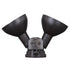 Vaxcel 11.75 in. 2 Light Outdoor Motion Sensor Security Flood Light in Bronze 180 Deg. Model: T0695