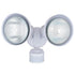 Vaxcel 11.75 in. 2 Light Outdoor Motion Sensor Security Flood Light in White 240 Deg. Model: T0696