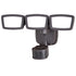 Vaxcel 13.25 in. 3 Light LED CCT Adj. Outdoor Motion Sensor Security Flood Light in Bronze Model: T0703