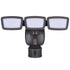 Vaxcel 13.25 in. 3 Light LED CCT Adj. Outdoor Motion Sensor Security Flood Light in Bronze Model: T0703