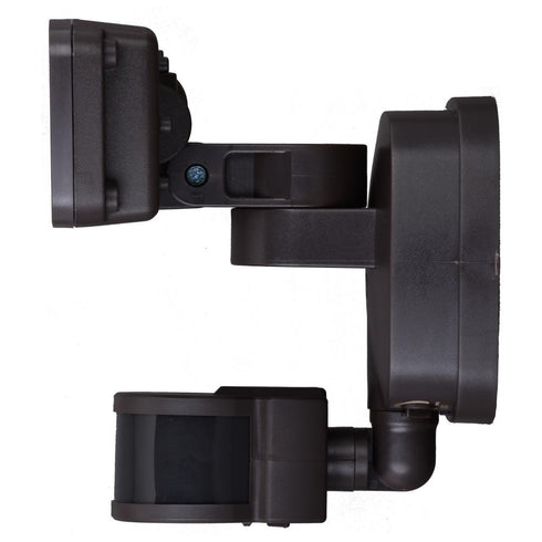 Vaxcel 13.25 in. 3 Light LED CCT Adj. Outdoor Motion Sensor Security Flood Light in Bronze Model: T0703
