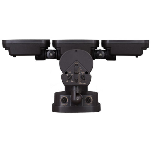 Vaxcel 13.25 in. 3 Light LED CCT Adj. Outdoor Motion Sensor Security Flood Light in Bronze Model: T0703