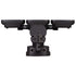 Vaxcel 13.25 in. 3 Light LED CCT Adj. Outdoor Motion Sensor Security Flood Light in Bronze Model: T0703