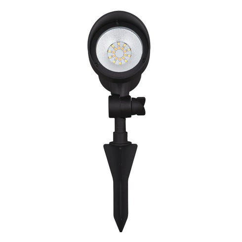 Vaxcel 550 Lumens LED Low Voltage Flood Landscape Light in Black Model: T0754