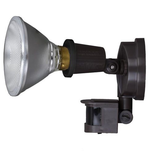Vaxcel 6.75 in. 2 Light Outdoor Motion Sensor Security Flood Light in Bronze Model: T0693