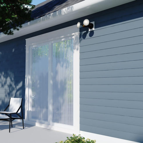 Vaxcel 6.75 in. 2 Light Outdoor Security Flood Light in Bronze Model: T0690
