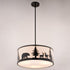 Vaxcel Acadia 18 in. W 3 Light Pendant in Bronze Model: P0416