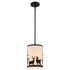 Vaxcel Acadia Pendant in Bronze Finish Model: P0417