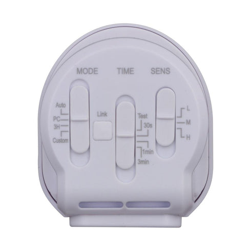 Vaxcel Almora 12 in. W 2 Light LED Outdoor Motion Sensor in White Model: T0784