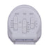 Vaxcel Almora 12 in. W 2 Light LED Outdoor Motion Sensor in White Model: T0784