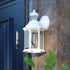 Vaxcel Auburn Dualux 6.25 in. Outdoor Motion Sensor Wall Light in Textured White Model: T0730