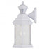 Vaxcel Auburn Dualux 6.25 in. Outdoor Motion Sensor Wall Light in Textured White Model: T0730