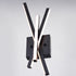 Vaxcel Barcelo 6.25 in. LED Wall Light in Matte Black Model: W0459