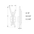 Vaxcel Barcelo 6.25 in. LED Wall Light Light in Gold Model: W0460