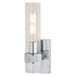 Vaxcel Bari 13 in.H Wall Light in Chrome Model: W0501