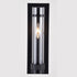 Vaxcel Bari 14 in.H Wall Light in Matte Black Model: W0427