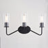Vaxcel Beverly 3 Light Vanity in Matte Black Model: W0440